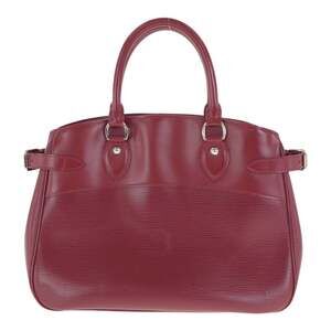 LOUIS VUITTON Epi Passy PM Red Leather Tote Bag with Silver Hardware, M5926E,...